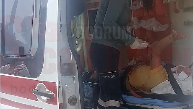 Bisiklet Sürücüsü Kazada Yaralandı