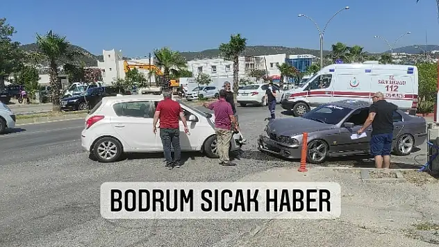 Bitez Kavşağında Yaralanmalı Kaza