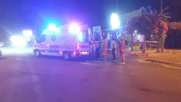 Bitez'de çocuklara çarpıp kaçtı