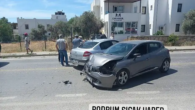 Bitez'de yaralanmalı trafik kazası