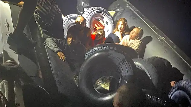 Bodrum Açıklarında 13 Düzensiz Göçmen Yakalandı