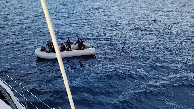 Bodrum Açıklarında 46 Düzensiz Göçmen Kurtarıldı