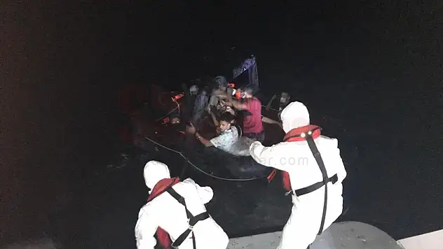 Bodrum Açıklarında 9 Düzensiz Göçmen Kurtarılmıştır