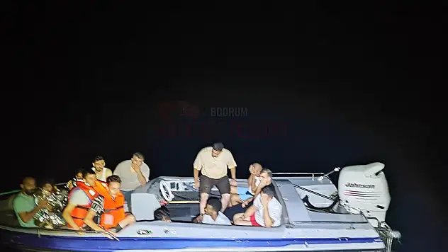 Bodrum Açıklarında Göçmen Hareketliliği