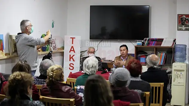 BODRUM BELEDİYE BAŞKANI AHMET ARAS TAKSAV'A KONUK OLDU