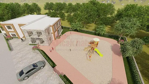 Bodrum Belediyesi Anaokulları Yapmaya Devam Ediyor