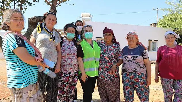 BODRUM BELEDİYESİ HASAR TESPİT KOMİSYONU YANGIN BÖLGESİNDE