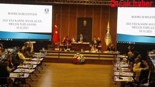 Bodrum Belediyesi'nin 2021 yılı Kasım Ayı Olağan Meclis Toplantısı yapıldı.