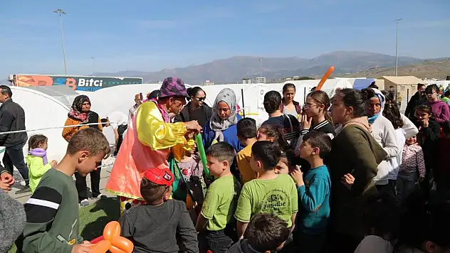 BODRUM BELEDİYESİ'NİN DOSTLUK KENTİNDE ÇOCUKLARA ÖZEL İLGİ