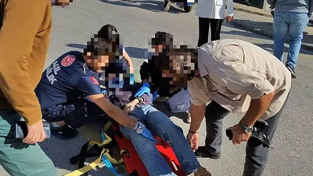 Bodrum Bitez'de araç ile motosiklet çarpıştı: 1 yaralı