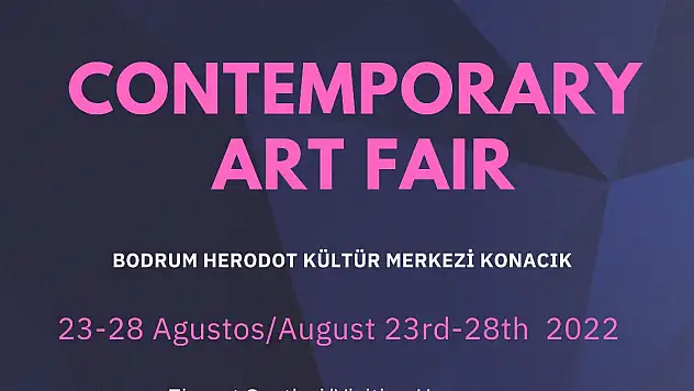 Bodrum Çağdaş Sanat Fuarı 23 Ağustosta Başlıyor