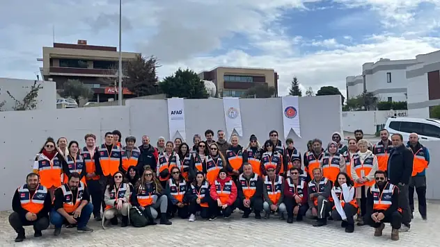 Bodrum'da AFAD gönüllüleri sahaya çıktı