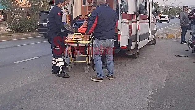 Bodrum' da Bir Motor Kazası Daha 1 kişi Yaralandı