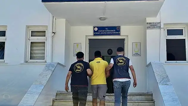 Bodrum'da JASAT operasyonu, firari hükümlü tutuklandı