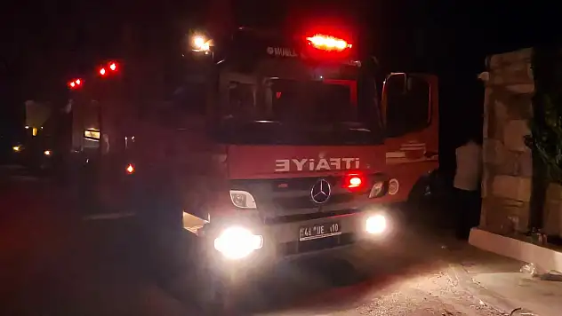 Bodrum'da otel yangını büyümeden söndürüldü