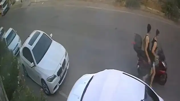 Bodrum'da park halindeki motosiklet çalındı
