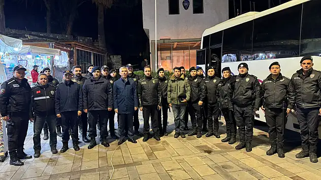 Bodrum'da yılbaşı gecesi huzur ve güven hakimdi