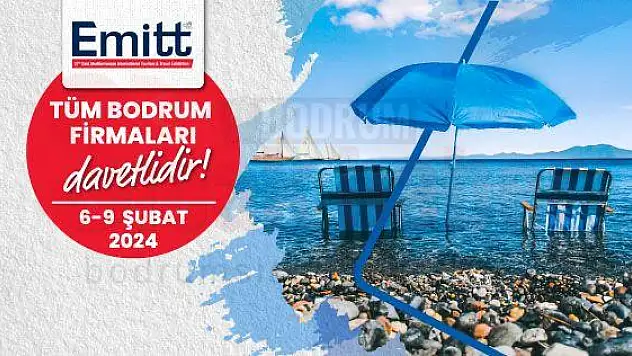 Bodrum, Emıtt Turizm Fuarında Yerini Alacak