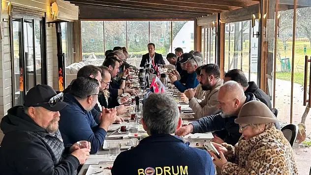 Bodrum Fenerbahçeliler Derneği Basın mensupları İle Bir Araya geldi