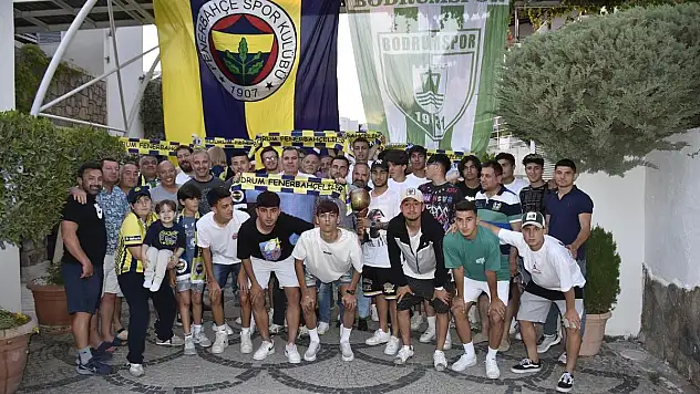 Bodrum Fenerbahçeliler Derneği Bodrumspor'un Gençlerini Ağırladı
