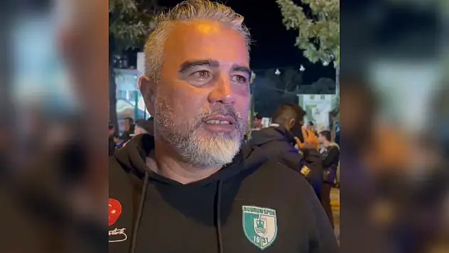 Bodrum FK  Amed Maçı Sonrası Tamer Yaman'dan açıklama