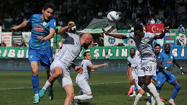 Bodrum FK, Rizespor'u 2-0 Geçti