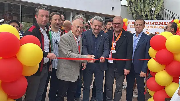 Bodrum Galatasaray Taraftarları Derneği Lokali Törenle Açıldı