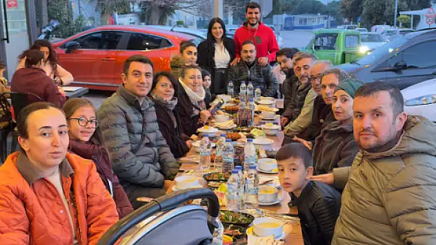 Bodrum Gazeteciler Cemiyeti, Satır'da Adana Dürüm İşletmesinin İftarına Katıldı