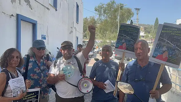 Bodrum Gönüllülerinden Akbelen Eylemi