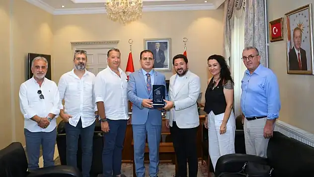 Bodrum İş İnsanları Derneğinden Muğla Valisi ve MBB Başkanına Ziyaret