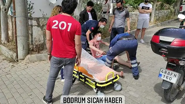 Bodrum Konacık' da Yaralanmalı Kaza
