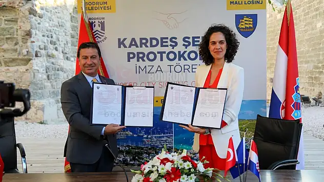 Bodrum, Mali Lošinj Kenti ile Kardeş Şehir Oldu