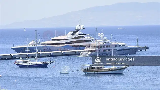 Bodrum mega yatları ağırlıyor