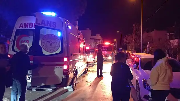 BODRUM MERKEZDE BİR EVDE ÇIKAN YANGIN KORKUTTU