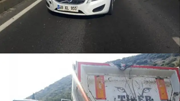 Bodrum Milas yolunda zincirleme kaza