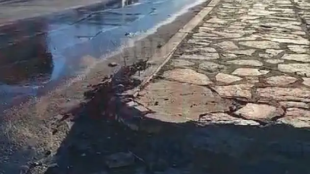 Bodrum Sokaklarına Kanalizasyon Suları Taştı