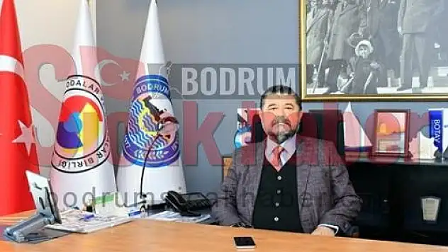 Bodrum Ticaret Odası Yönetim Kurulu Başkanı Kocadon'dan Basın Açıklaması