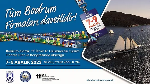 Bodrum, TTI İzmir Fuarında  Yerini Alıyor