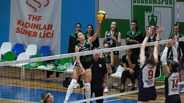 Bodrum'un İncileri filede fırtına gibi esti