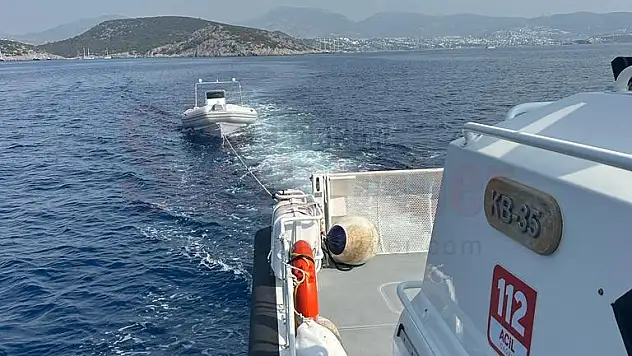 Bodrum'da 1 Düzensiz Göçmen Kurtarıldı