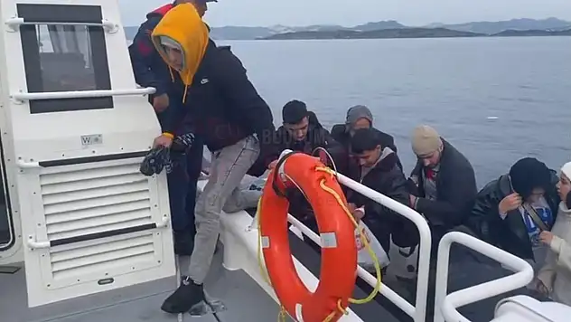 Bodrum'da 100 Düzensiz Göçmen Karaya Çıkarıldı