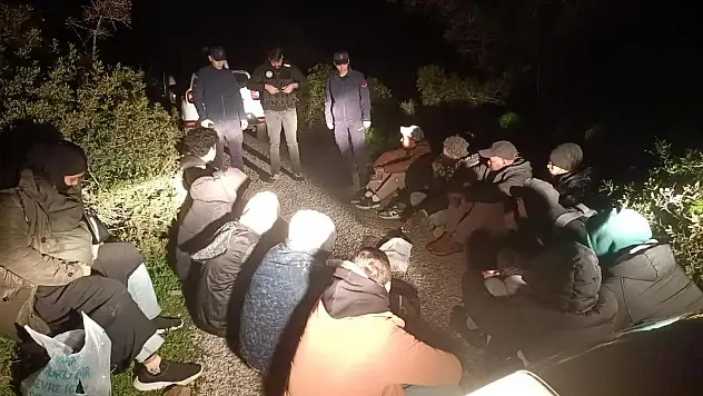 Bodrum'da 17 Düzensiz Göçmen Yakalandı