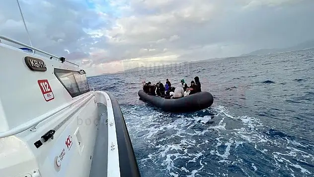 Bodrum'da 24 Düzensiz Göçmen Kurtarıldı