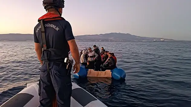 Bodrum'da 30 Düzensiz Göçmen Kurtarıldı