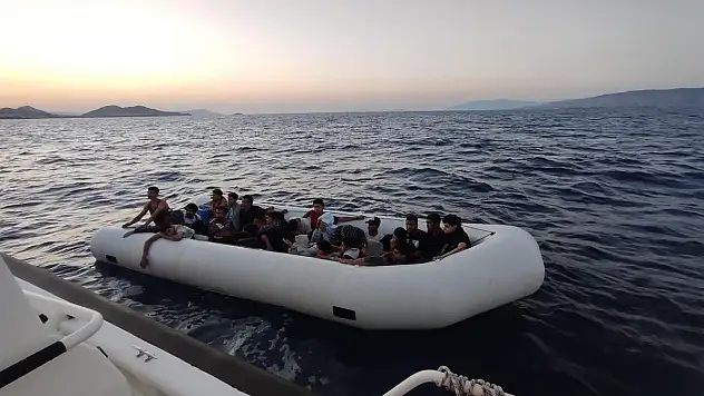 Bodrum'da 31 Düzensiz Göçmen Kurtarıldı