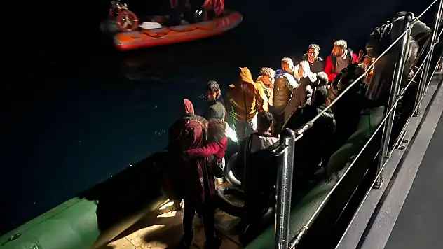 Bodrum'da 31 Düzensiz Göçmen Yakalandı, 57'si Kurtarıldı
