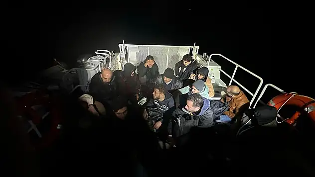 Bodrum'da 33 Düzensiz Göçmen Yakalandı, 15'i Kurtarıldı