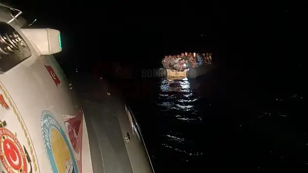 Bodrum'da 35 Düzensiz Göçmen Kurtarıldı