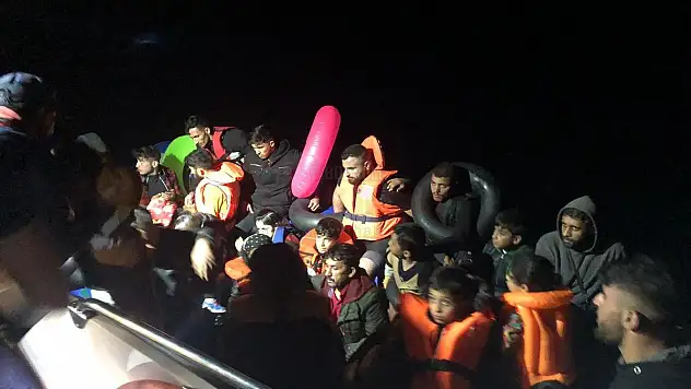 Bodrum'da 40 Düzensiz Göçmen Yakalandı