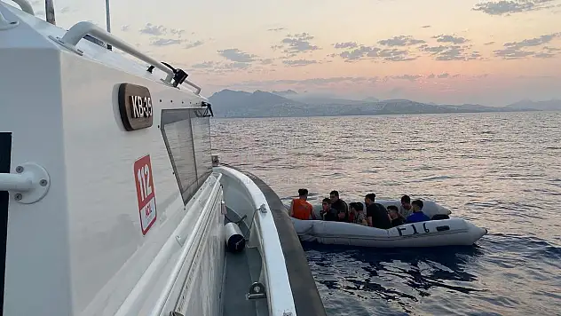 Bodrum'da 43 Düzensiz Göçmen Kurtarıldı